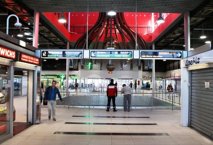 Gare de Lyon Perrache de l'exterieur